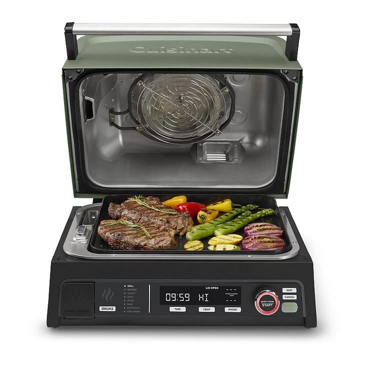 Electric Smoker & Grill