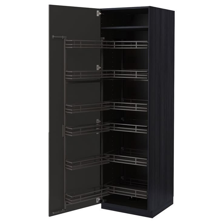 Pull-Out Pantry Storage Organizer - Kitchen Cabinet Slide-Out Shelving System