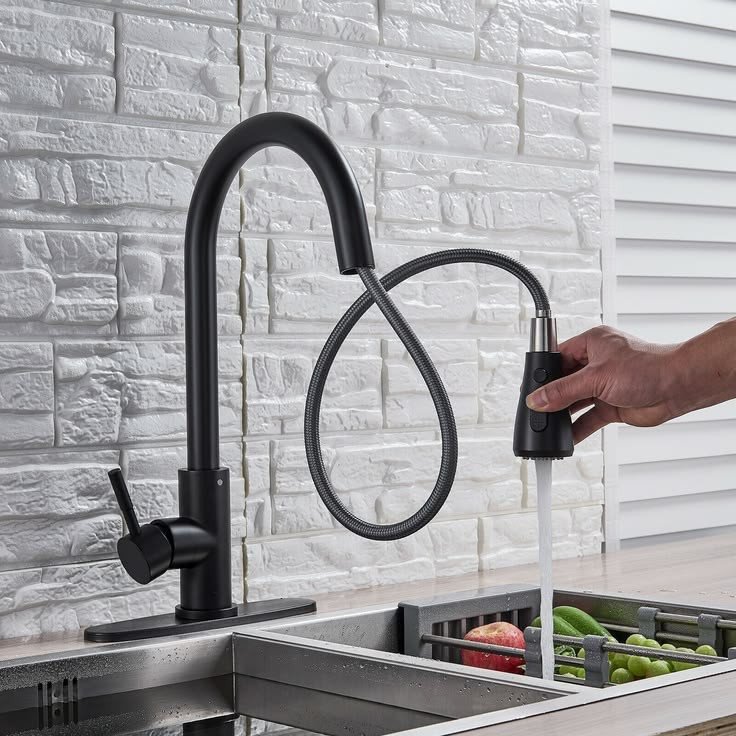 Wall Mounted Pot Filler Faucet - Single Handle, Extendable Arm for Kitchen