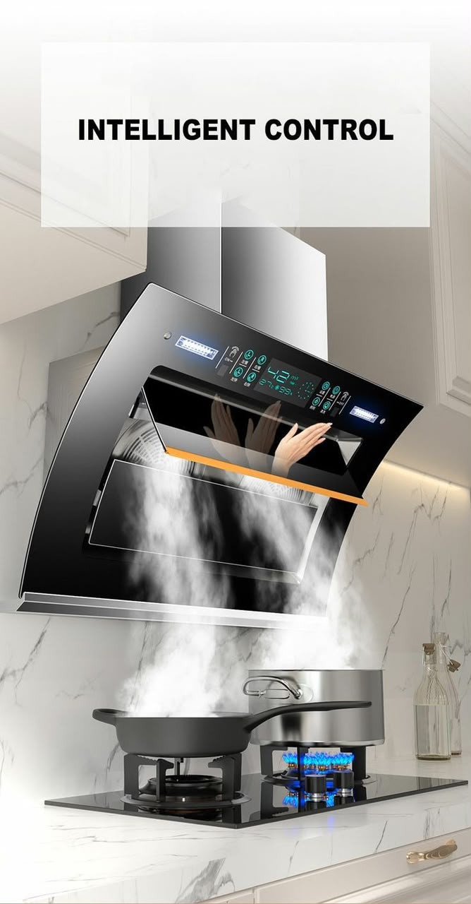 Voice Control Kitchen Heat Extractor