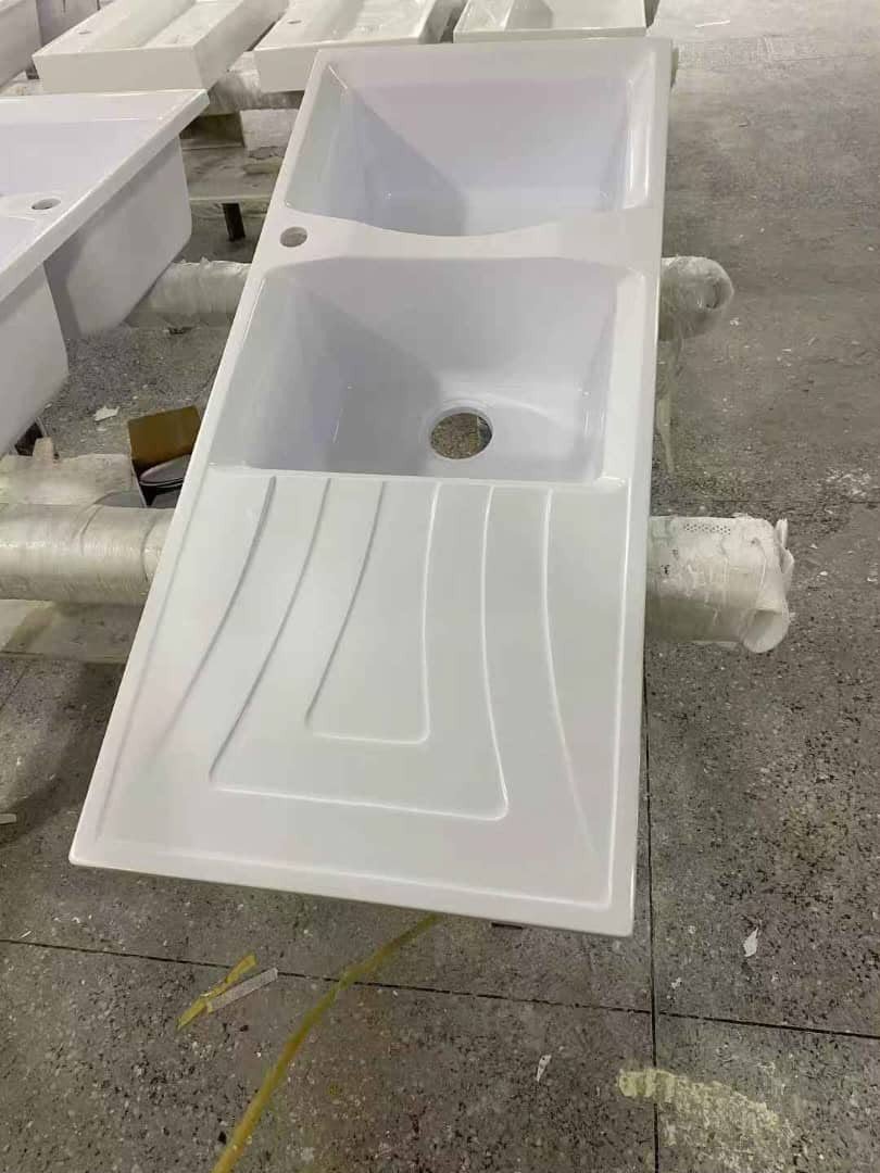 Multifunctional Acrylic Kitchen Sink - Durable, Stylish & Easy Clean